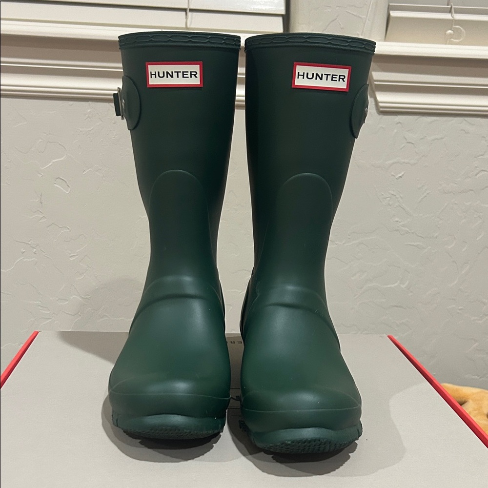 Hunter Green Women's Winter & Rain Boots